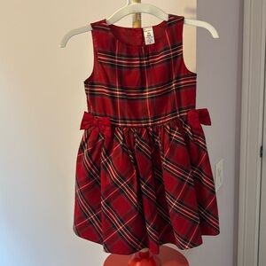 Carters 4t Christmas dress worn 1x like new. Smoke free, poodle friendly home